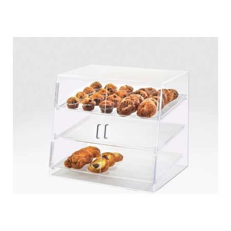 Cal-Mil Cal-Mil Double Door Display Case 26-1/2"W x 22-1/2"D x 23-1/2"H P254SS